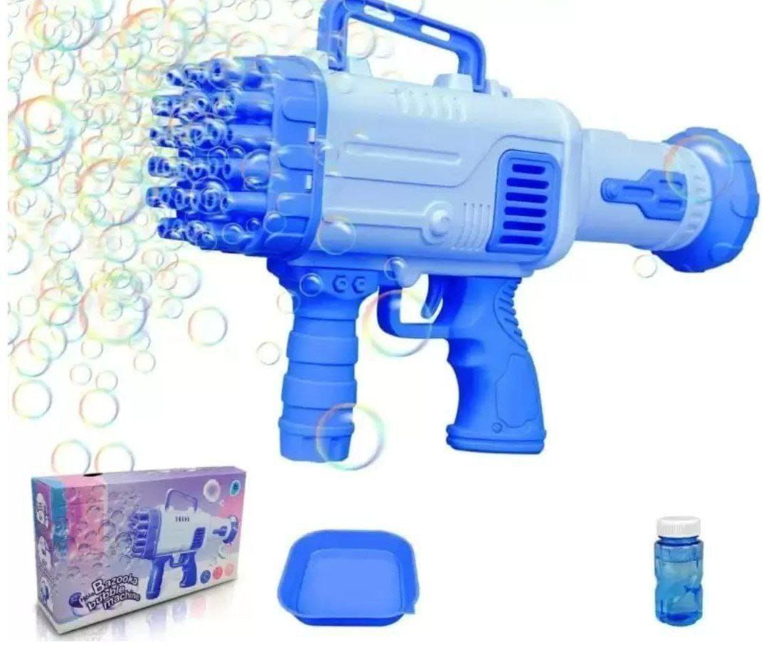 automatic electric bubble-blowing gun / bubble machine toy